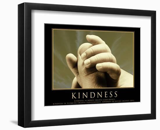 Kindness-Eric Yang-Framed Art Print