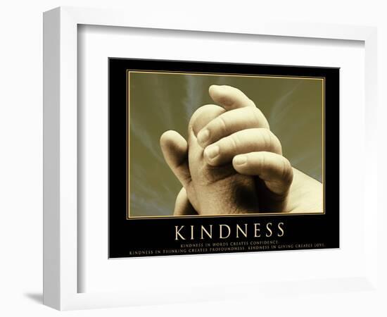 Kindness-Eric Yang-Framed Art Print