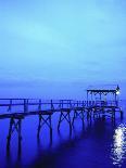 Pier, Mississippi Gulf, Bay St. Louis, MS-Kindra Clineff-Photographic Print