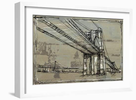 Kinetic City Sketch I-Ethan Harper-Framed Art Print