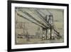 Kinetic City Sketch I-Ethan Harper-Framed Art Print