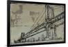 Kinetic City Sketch II-Ethan Harper-Framed Art Print