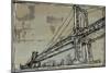 Kinetic City Sketch II-Ethan Harper-Mounted Art Print