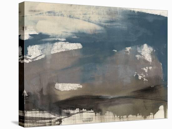 Kinetic Coastline II-Jennifer Goldberger-Stretched Canvas