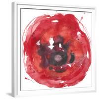 Kinetic Poppy II-Jennifer Goldberger-Framed Premium Giclee Print