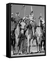 King Abdullah Ibn Hussein's Royal Household Guards-John Phillips-Framed Stretched Canvas