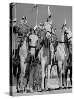 King Abdullah Ibn Hussein's Royal Household Guards-John Phillips-Stretched Canvas