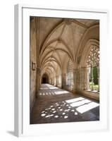 King Afonso V Cloister, Monastery of Santa Maria Da Vitoria, Batalha, Estremadura, Portugal-Michele Falzone-Framed Photographic Print