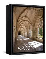 King Afonso V Cloister, Monastery of Santa Maria Da Vitoria, Batalha, Estremadura, Portugal-Michele Falzone-Framed Stretched Canvas