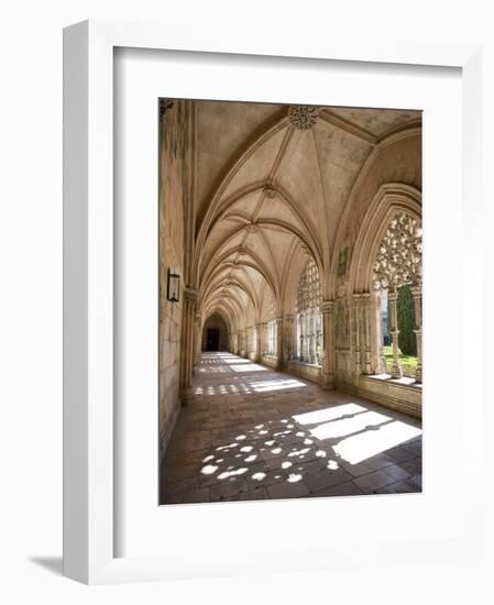 King Afonso V Cloister, Monastery of Santa Maria Da Vitoria, Batalha, Estremadura, Portugal-Michele Falzone-Framed Photographic Print