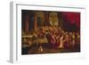 King Ahasuerus Crowns Esther-Frans Francken the Younger-Framed Giclee Print