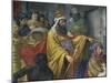 King Ahasuerus of Persia, 1876-Cesare Mariani-Mounted Giclee Print