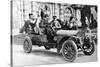 King Alfonso XIII in a Hispano-Suiza Car, Palace of La Granja, Segovia, Spain, C1907-null-Stretched Canvas