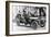 King Alfonso XIII in a Hispano-Suiza Car, Palace of La Granja, Segovia, Spain, C1907-null-Framed Photographic Print