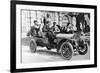 King Alfonso XIII in a Hispano-Suiza Car, Palace of La Granja, Segovia, Spain, C1907-null-Framed Photographic Print