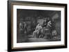 'King Alfred in Neatherd Cottage', 1806, (1912)-David Wilkie-Framed Giclee Print