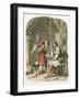 King Alfred in the neatherd's cottage c878 (1864)-James William Edmund Doyle-Framed Giclee Print