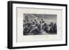 King Alfred Inciting the Anglo-Saxons to Repel the Invasion of the Danes-Herbert Bourne-Framed Giclee Print