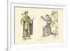 King and Knight-H. Shaw-Framed Art Print