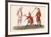 King and Officers C14Th-null-Framed Premium Giclee Print