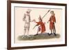 King and Officers C14Th-null-Framed Premium Giclee Print