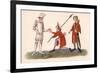 King and Officers C14Th-null-Framed Premium Giclee Print