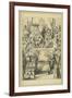 King and Queen of Hearts, Lewis Carroll-John Tenniel-Framed Giclee Print