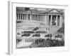 King and Queen of Italy Arriving at Vatican-null-Framed Photographic Print