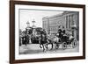 King and Queen Outside Buckingham Palace, Wwi-null-Framed Photographic Print