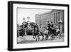 King and Queen Outside Buckingham Palace, Wwi-null-Framed Photographic Print