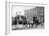 King and Queen Outside Buckingham Palace, Wwi-null-Framed Photographic Print