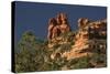 King and Three Queens, Fay Canyon, Coconino Nf, Sedona, Arizona-Michel Hersen-Stretched Canvas