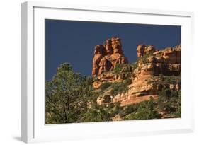 King and Three Queens, Fay Canyon, Coconino Nf, Sedona, Arizona-Michel Hersen-Framed Photographic Print
