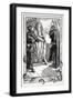 King Anguish gives Isolt to Sir Tristram', 1905-Dora Curtis-Framed Giclee Print