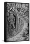 King Arthur- An old man presents Sir Galahad-Walter Crane-Framed Stretched Canvas