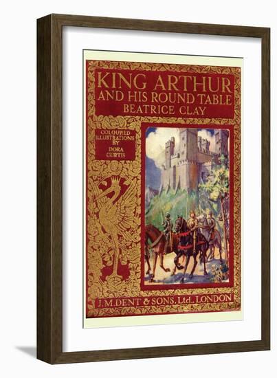 King Arthur and His Round Table-null-Framed Art Print