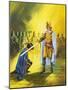 King Arthur and the Knights of the Round Table-English School-Mounted Giclee Print