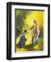 King Arthur and the Knights of the Round Table-English School-Framed Giclee Print