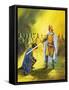 King Arthur and the Knights of the Round Table-English School-Framed Stretched Canvas