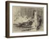 King Arthur Carried to the Land of Enchantment-W. B. Scott-Framed Giclee Print