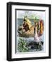 King Arthur Receiving His Magic Sword from the Lady of the Lake-null-Framed Giclee Print