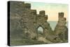 King Arthur's Castle Walls, Tintagle, Cornwall, England-null-Stretched Canvas