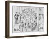 King Arthur's Knights of the round Table-null-Framed Giclee Print