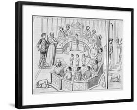 King Arthur's Knights of the round Table-null-Framed Giclee Print