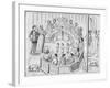 King Arthur's Knights of the round Table-null-Framed Giclee Print