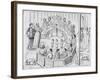 King Arthur's Knights of the round Table-null-Framed Giclee Print