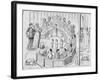 King Arthur's Knights of the round Table-null-Framed Giclee Print