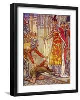 King Arthur's Knights-Walter Crane-Framed Giclee Print