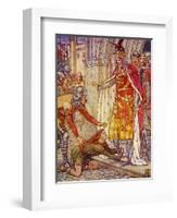 King Arthur's Knights-Walter Crane-Framed Giclee Print