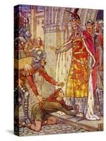 King Arthur's Knights-Walter Crane-Stretched Canvas